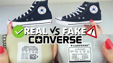 real converse shoes vs fake|converse legit check.